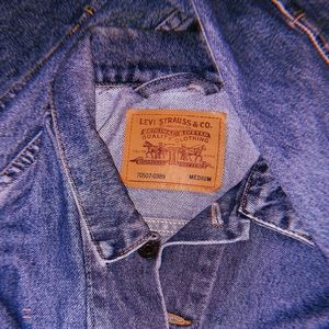 VINTAGE ORIGINAL LEVI STRAUSS & CO DENIM JACKET